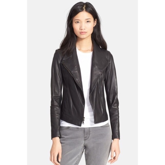 vince scuba jacket black